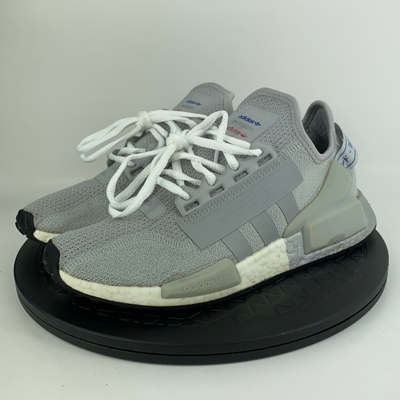 adidas Other - Adidas NMD R1 V2 Silver/White Athletic Shoes FW8049 Men's Size 7